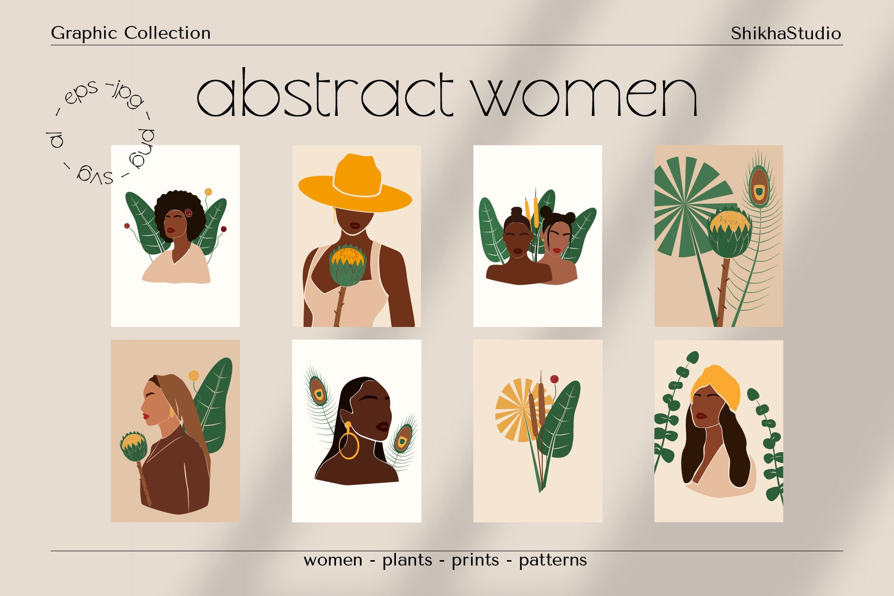 Abstract Women Collection cover image.