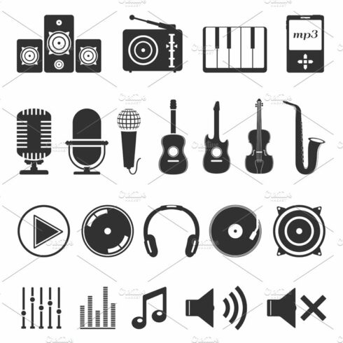 Music Icons cover image.
