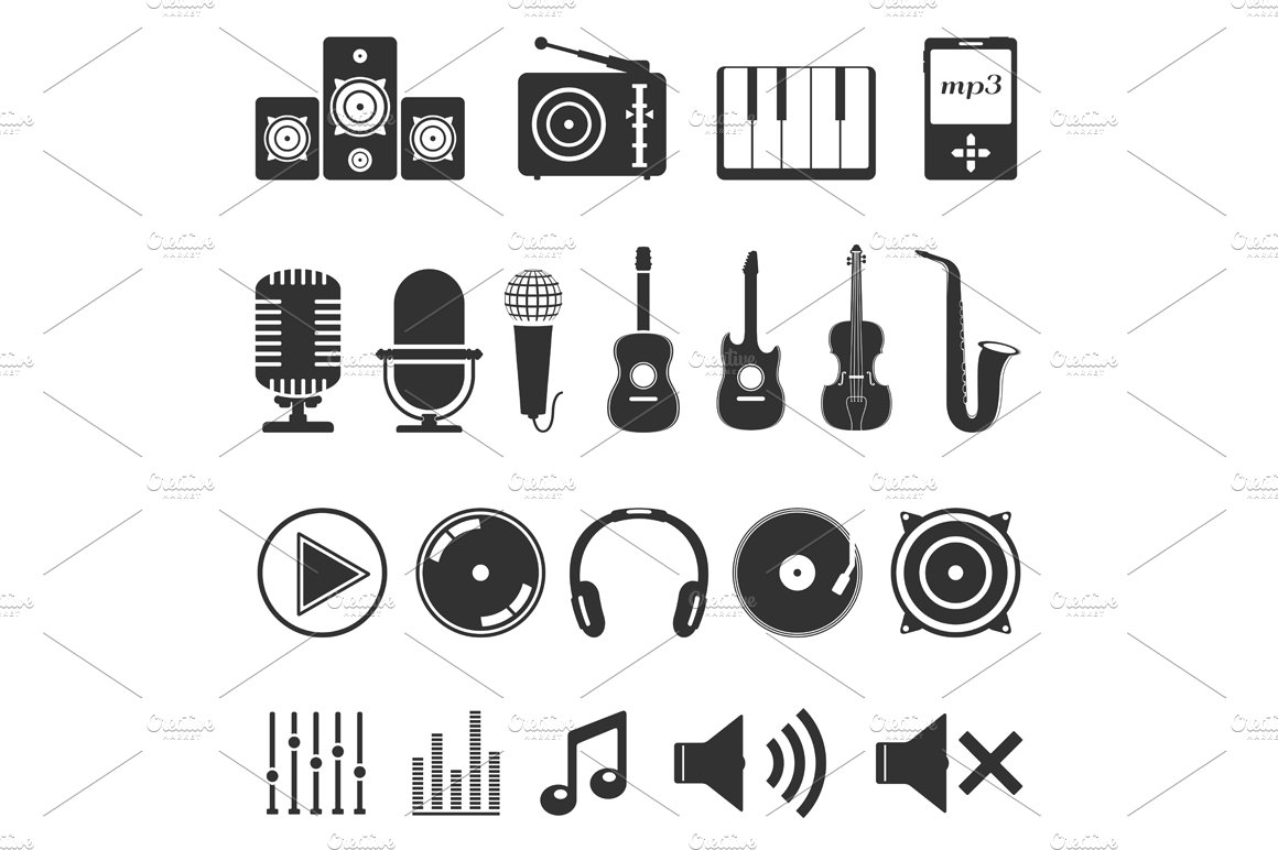 Music Icons cover image.