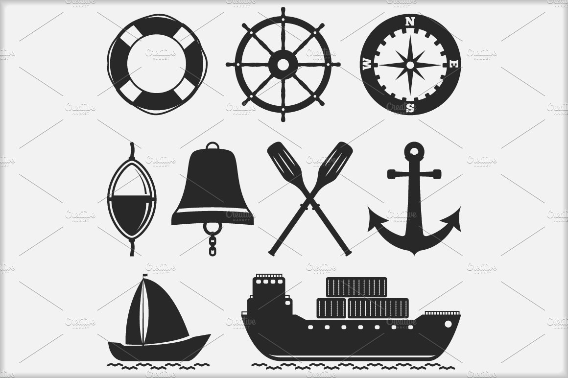 Nautical Icons cover image.