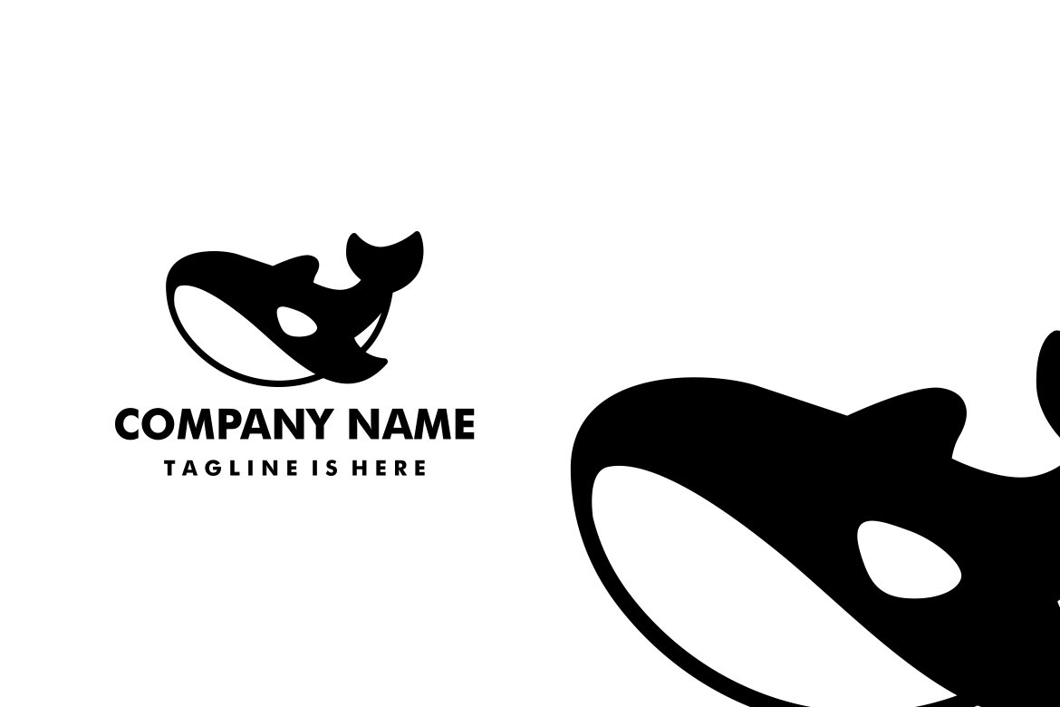 black killer whale logo cover image.