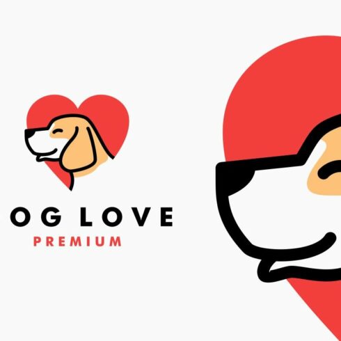 dog love logo cover image.
