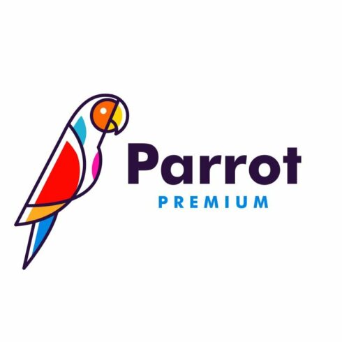 parrot logo cover image.