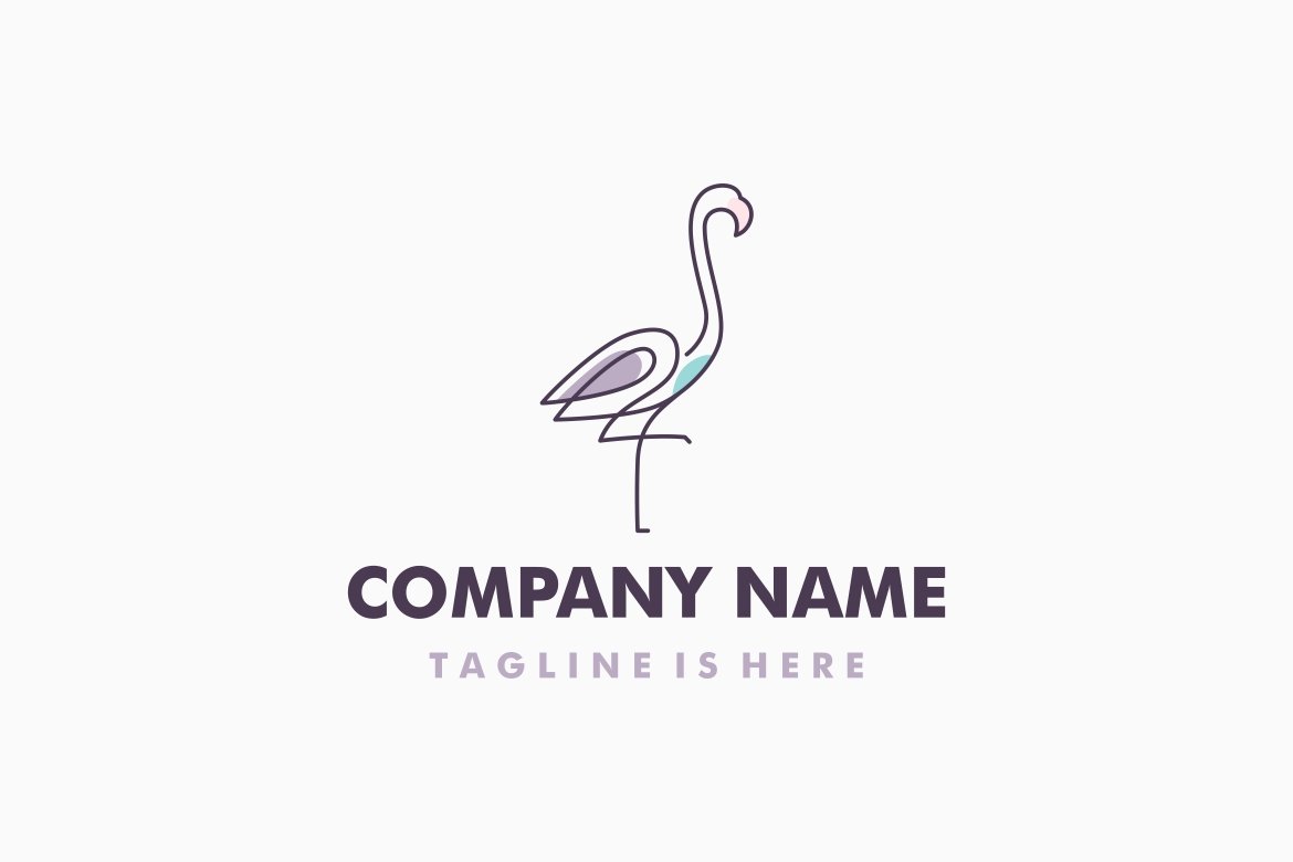 flamingo logo cover image.