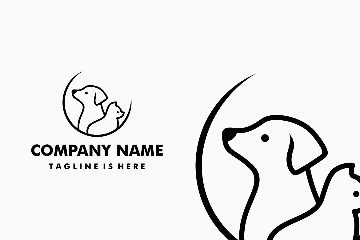 dog cat logo cover image.