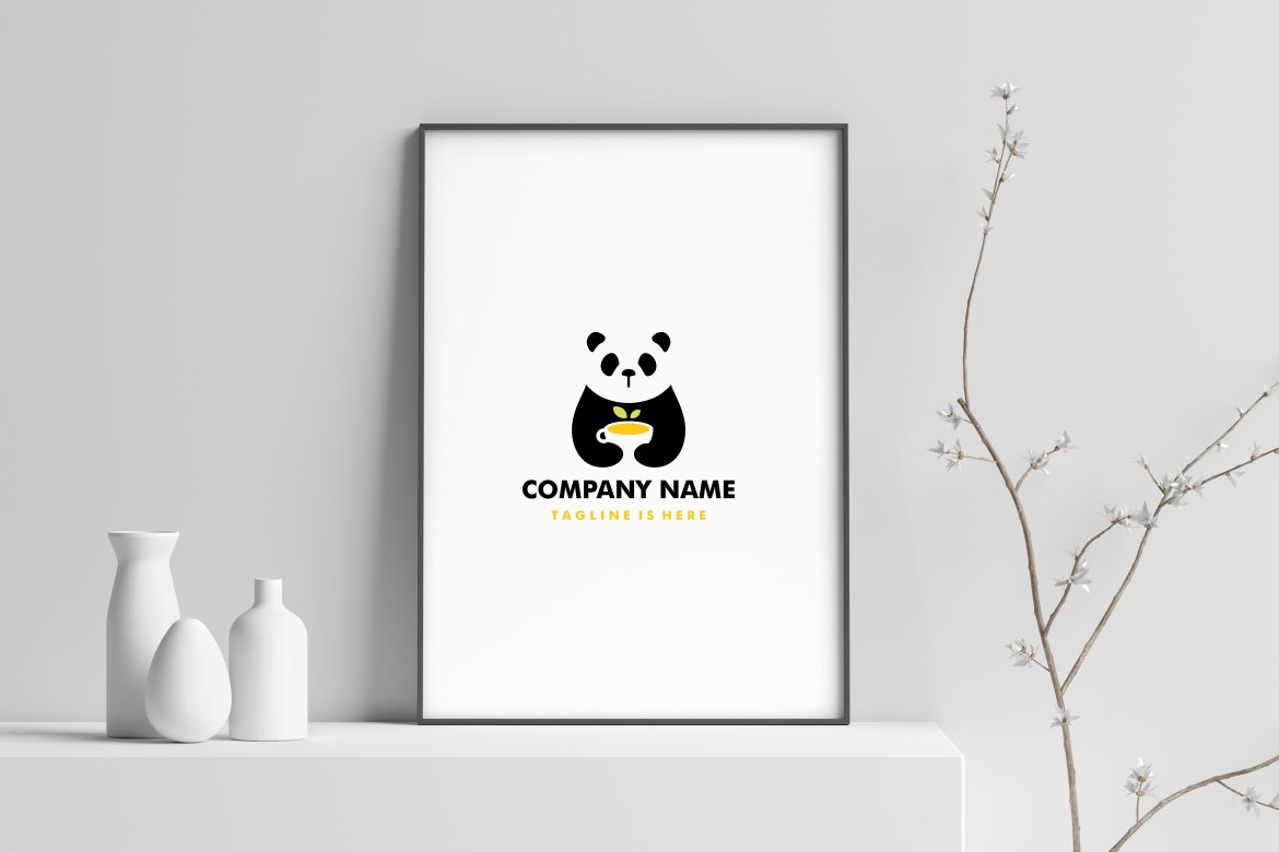 panda tea logo preview image.