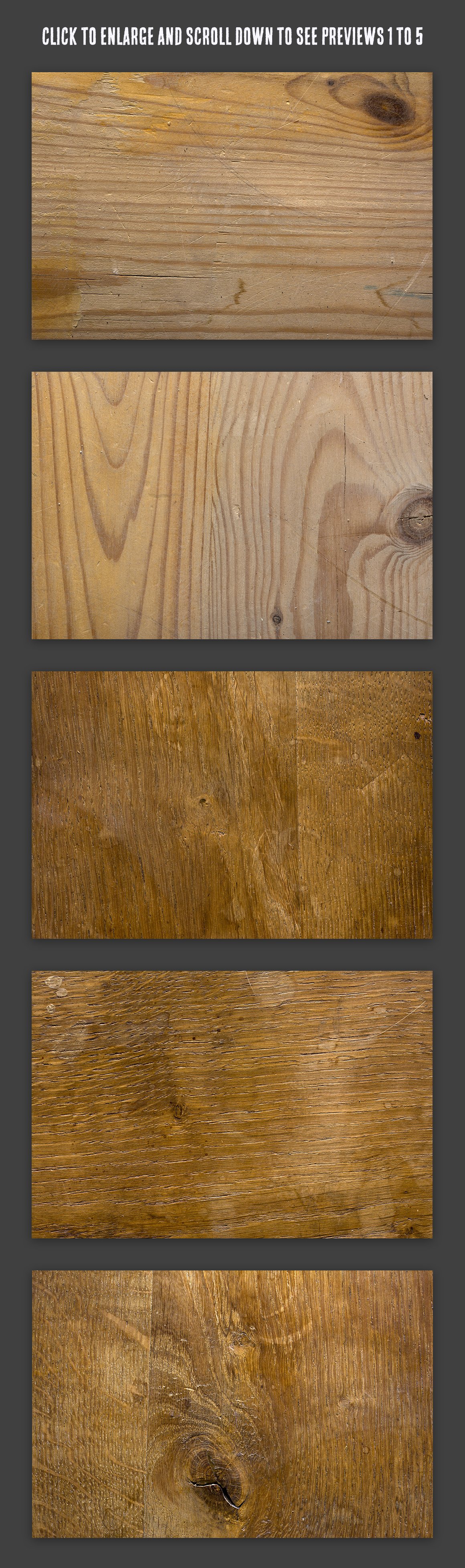 50 Wood Textures Bundle preview image.