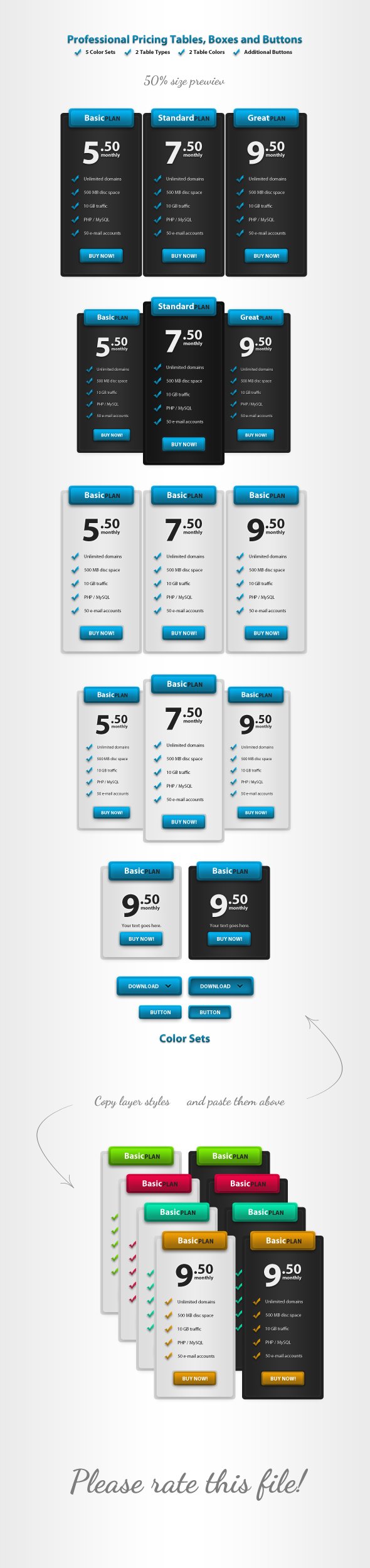 Professional Pricing Plans preview image.