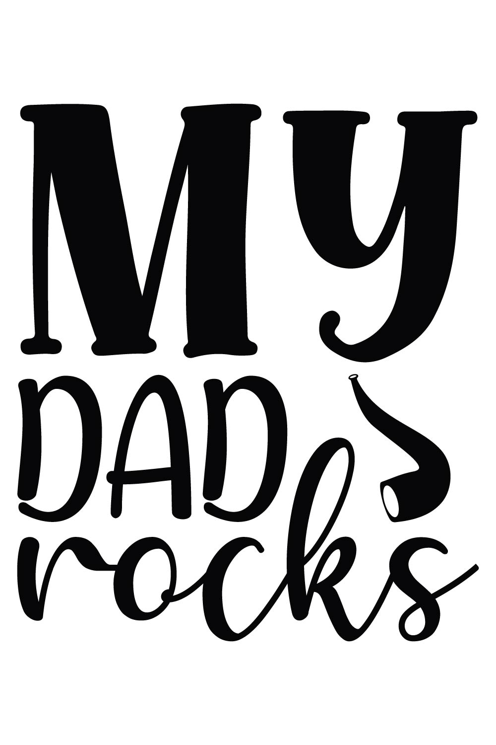 Father's Day SVG Bundle Vol - 5 pinterest preview image.