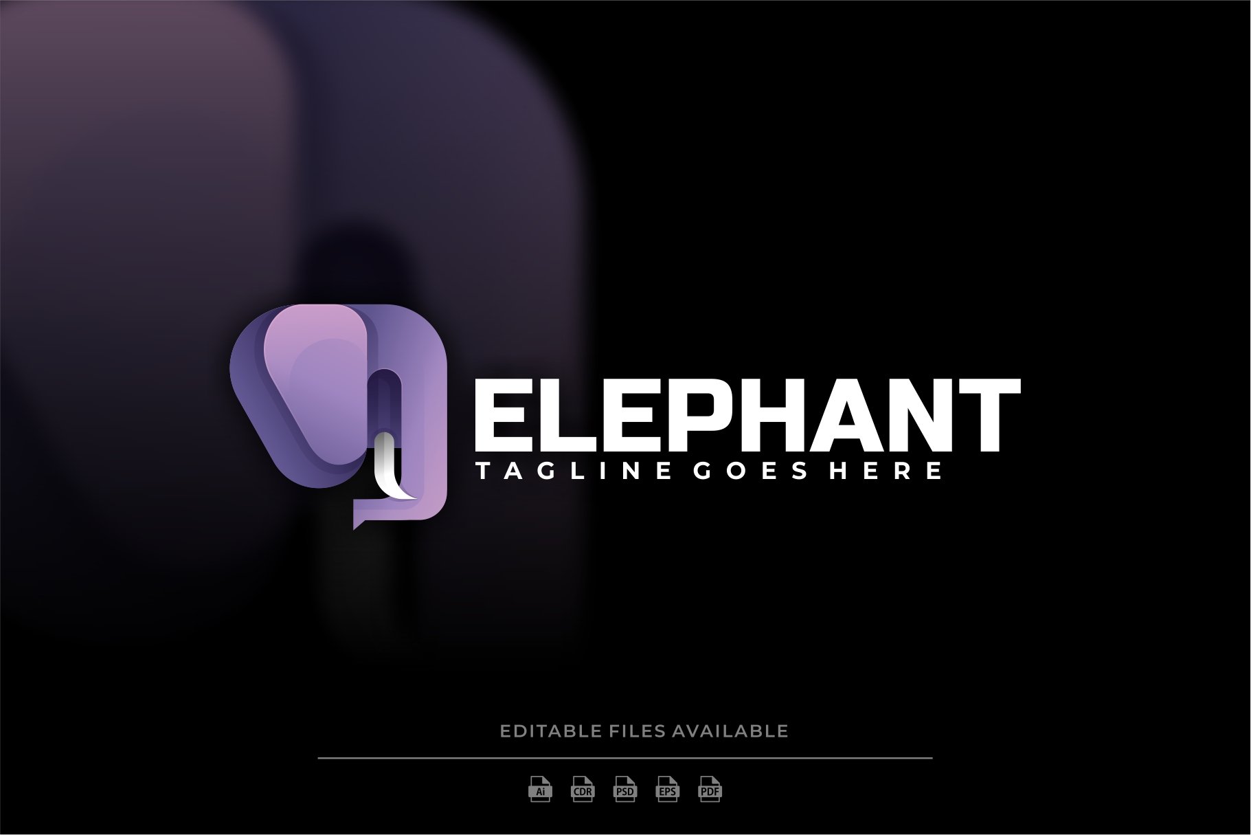 Elephant Gradient Logo cover image.