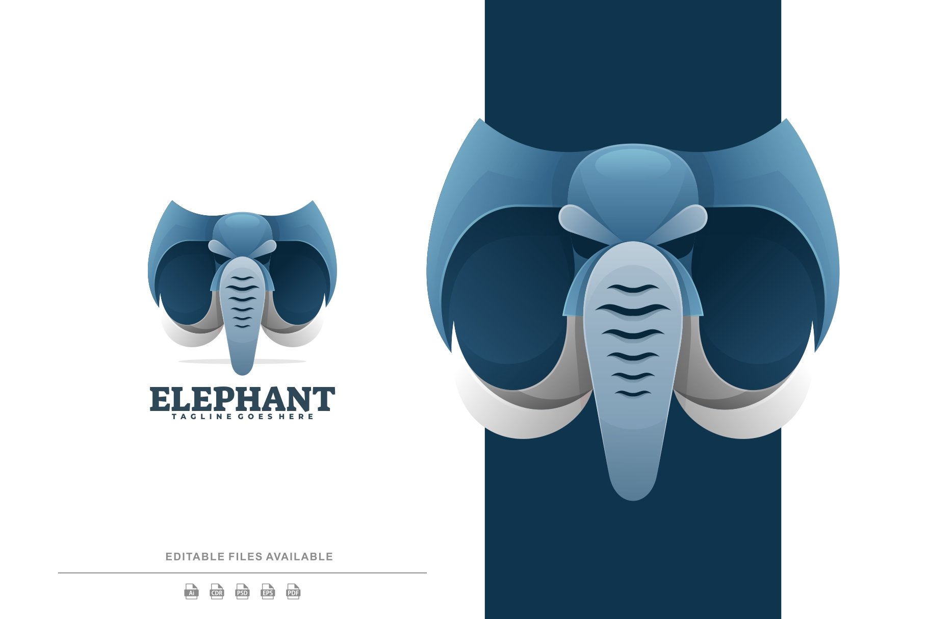 Elephant Gradient Logo cover image.