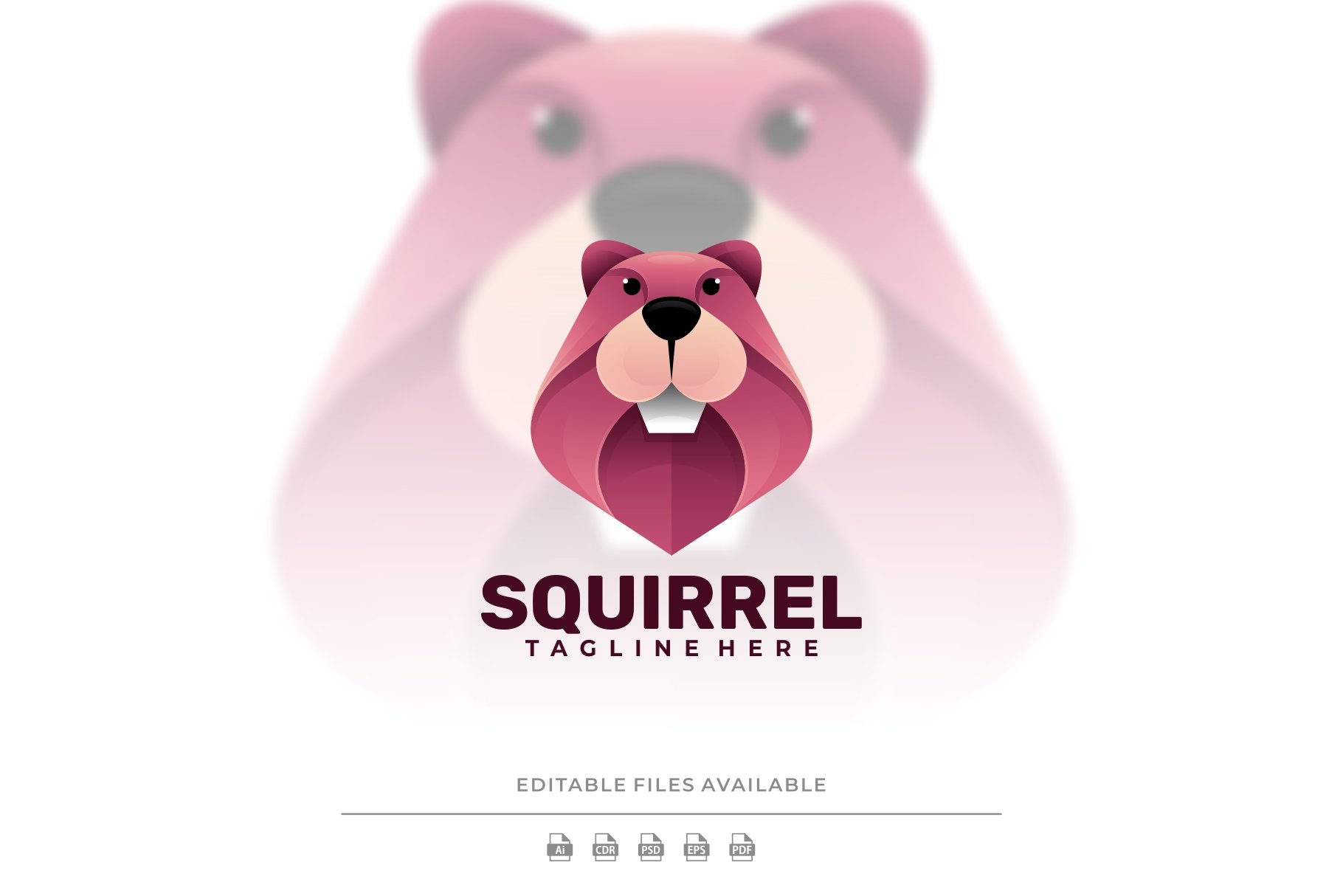 Squirrel Gradient Logo cover image.