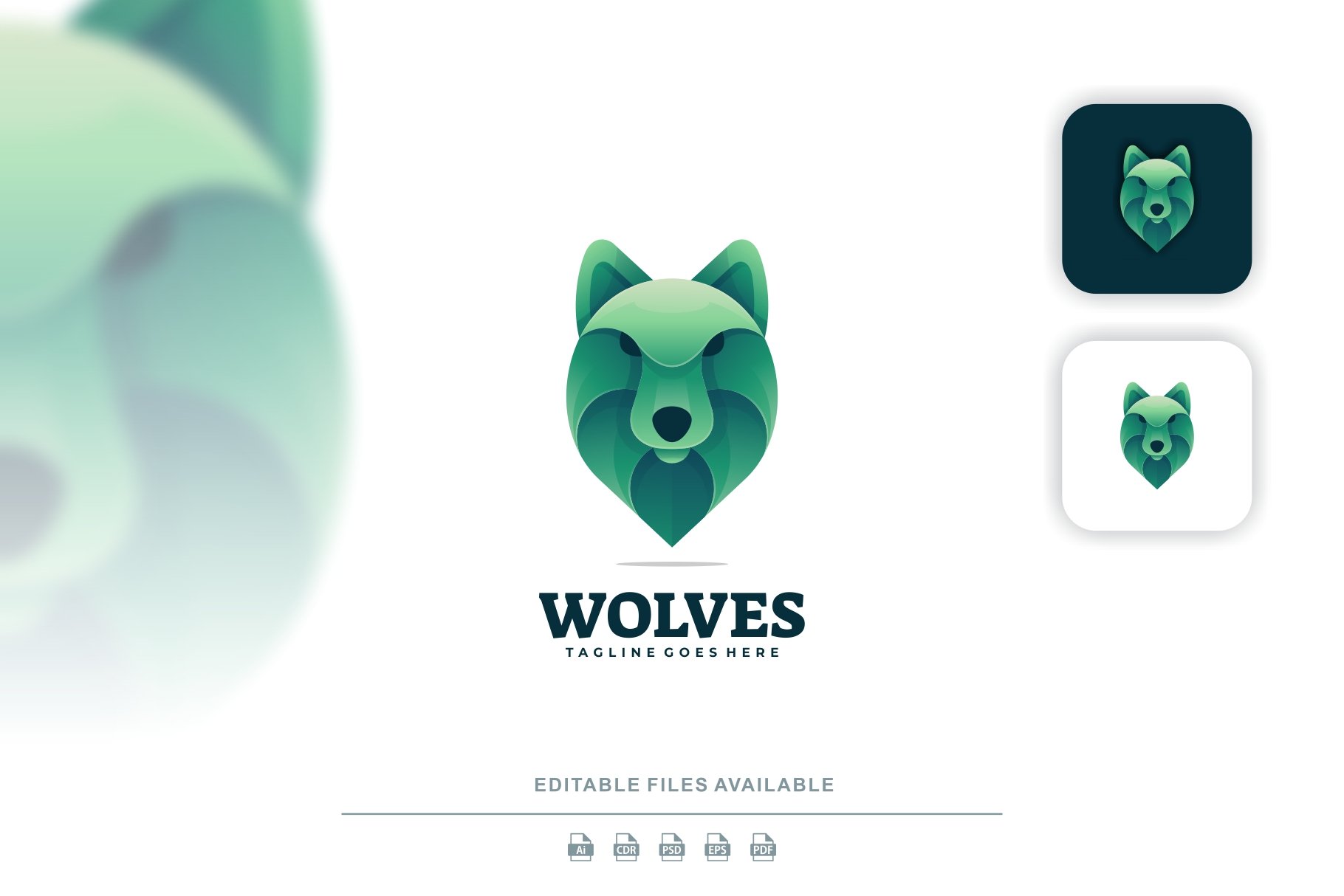 Wolf Gradient Logo cover image.