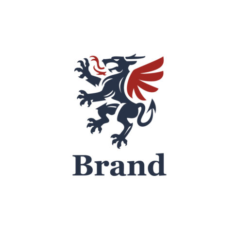 Dragon Heraldic Logos cover image.