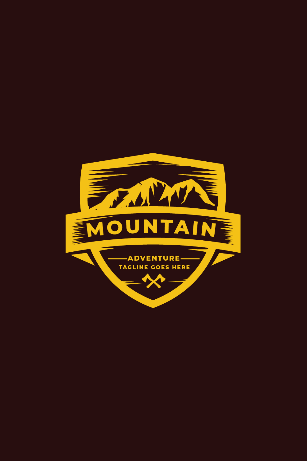 Mountain Logoa ~ only $ 15 pinterest preview image.