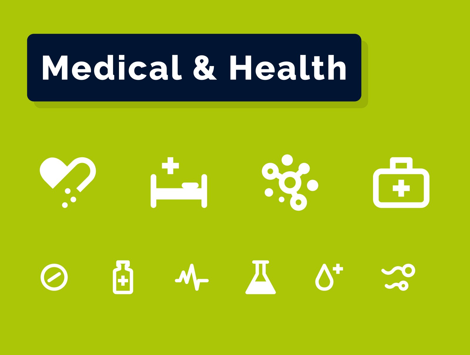 Medical Icons Set cover image.