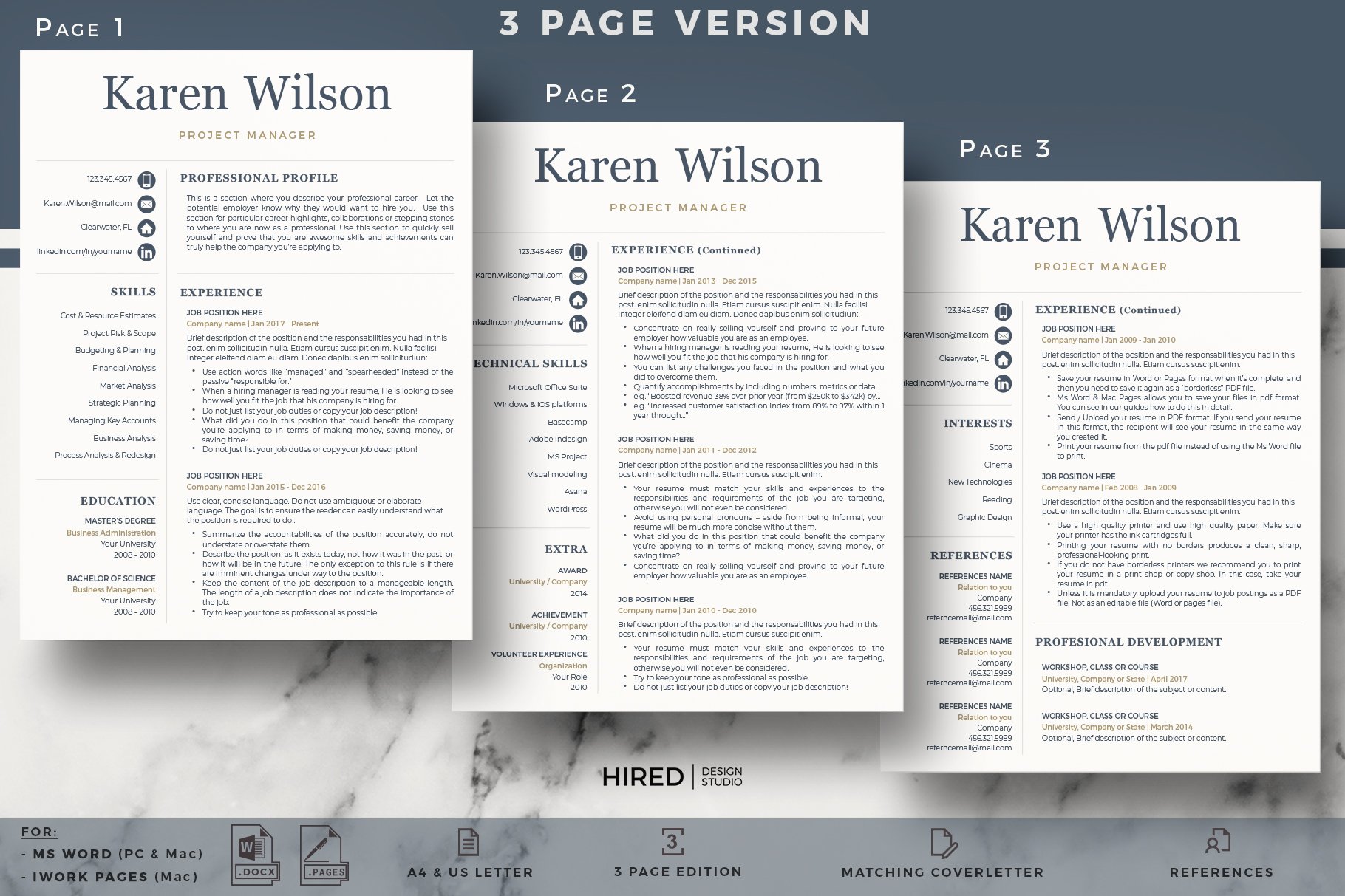 product manager resume template 930