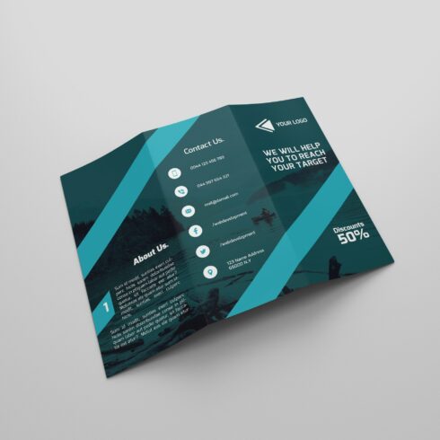 It Services Tri-fold Brochures cover image.