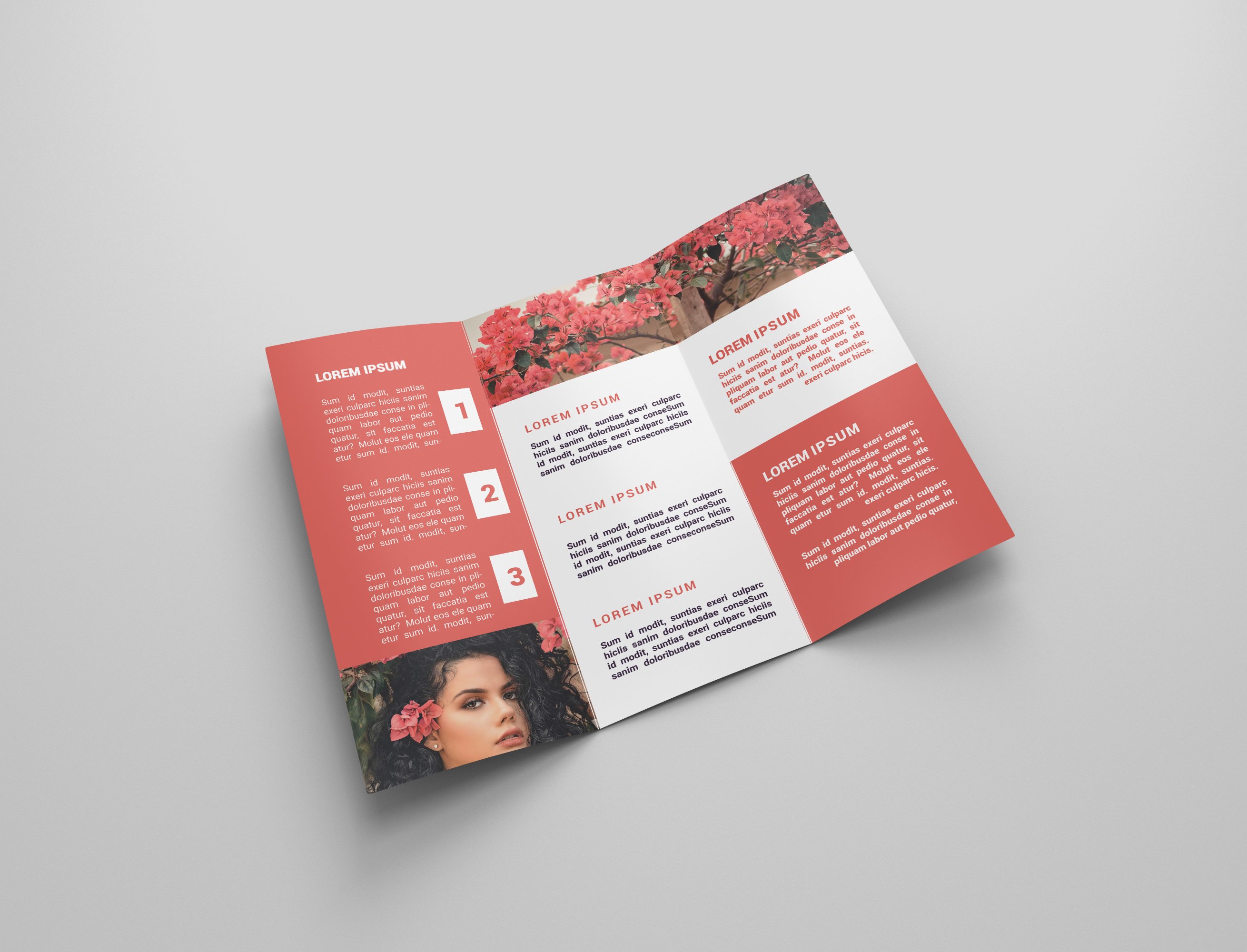 Fashion Tri-fold Brochures preview image.