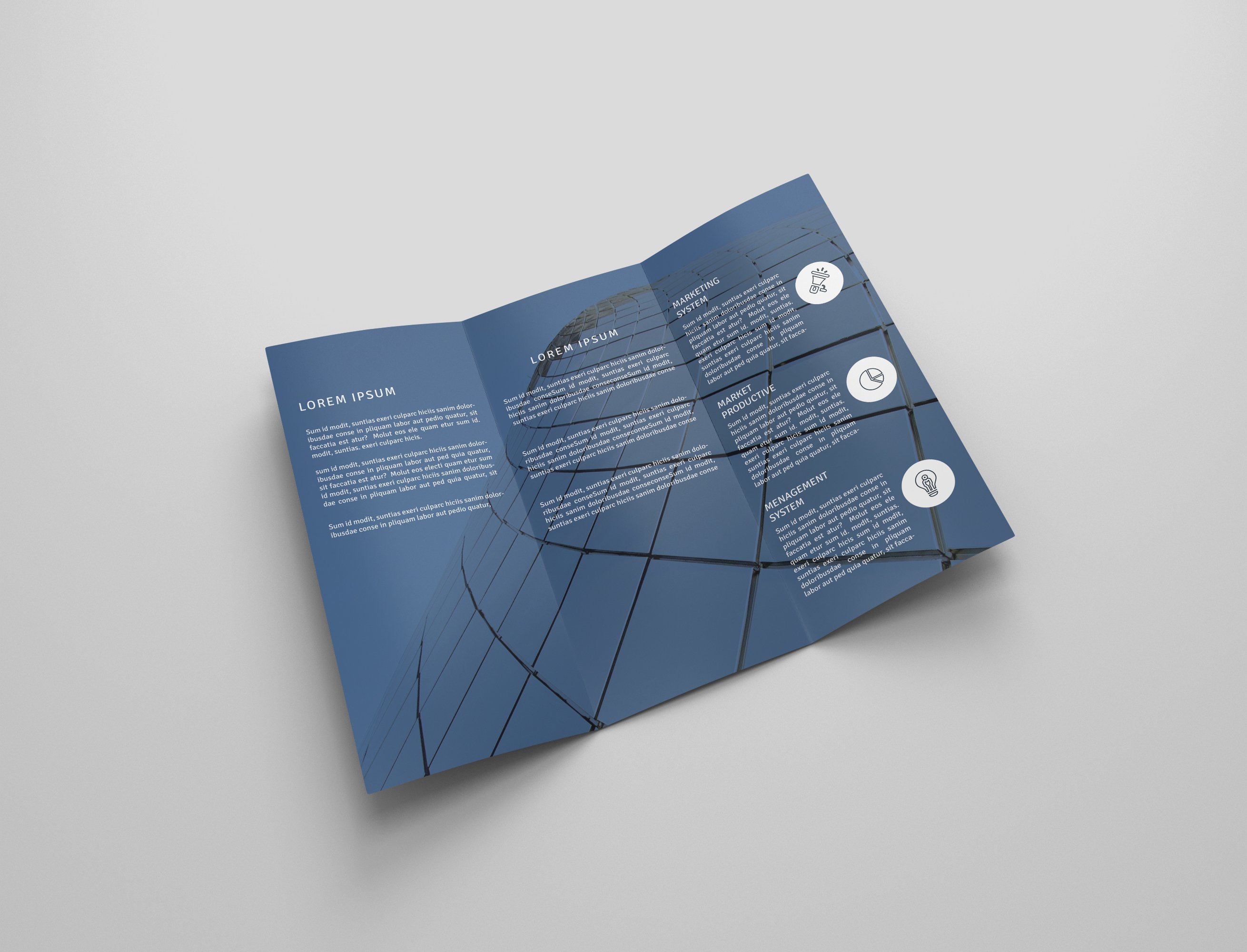 Corporate Tri-fold Brochures preview image.