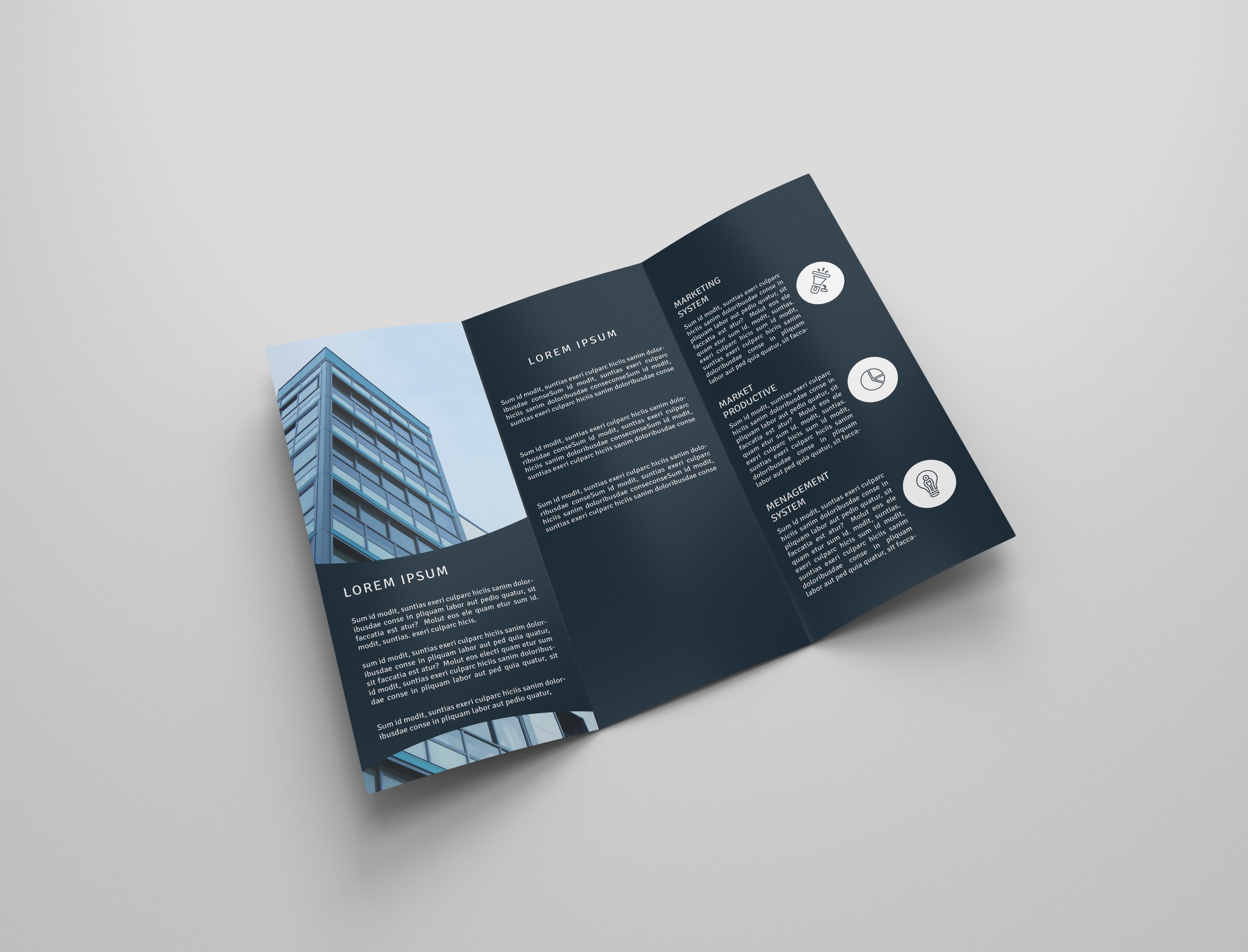 Corporate Tri-fold Brochures preview image.