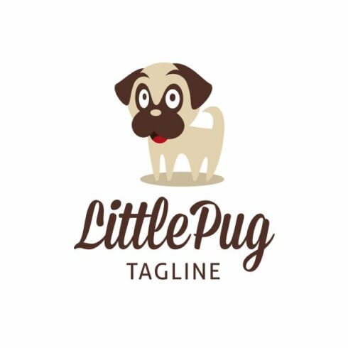 Pug - Dog Logo cover image.