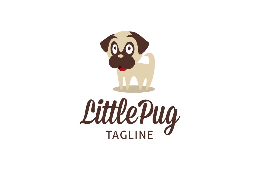 Pug - Dog Logo cover image.