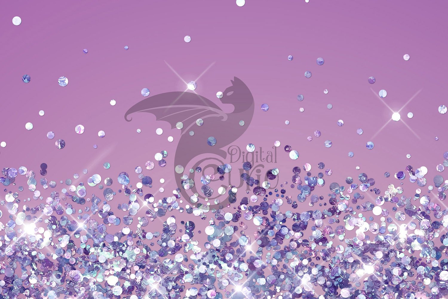 purple holographic glitter preview 3 208