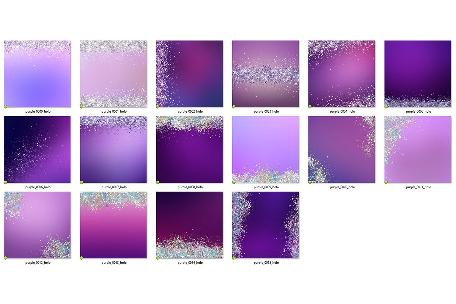 purple holographic glitter preview 5 46