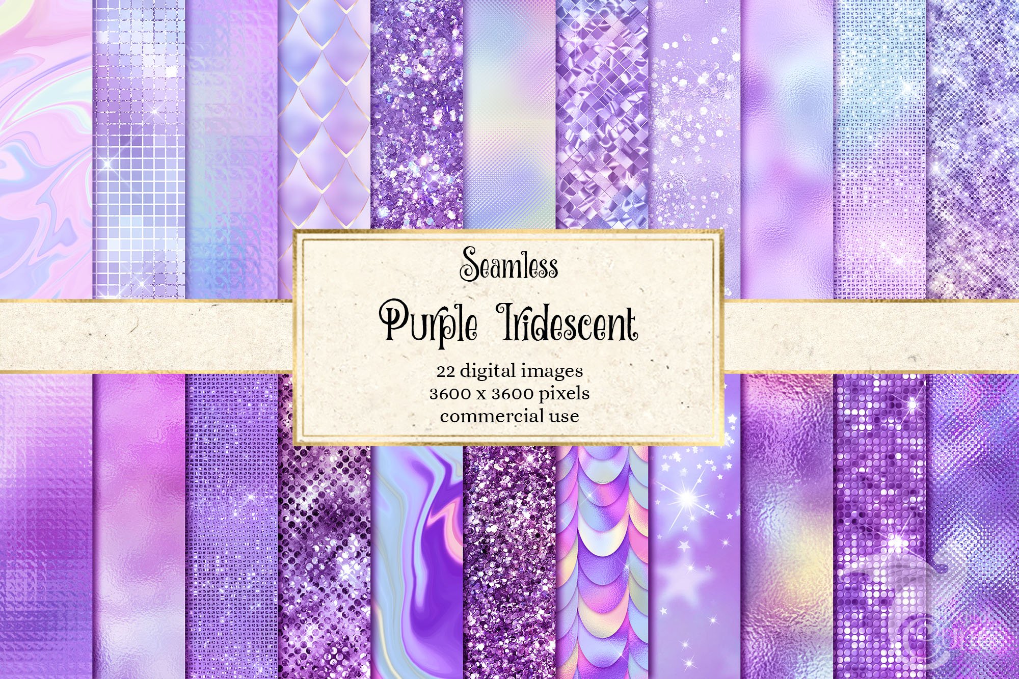 Purple Iridescent Textures cover image.