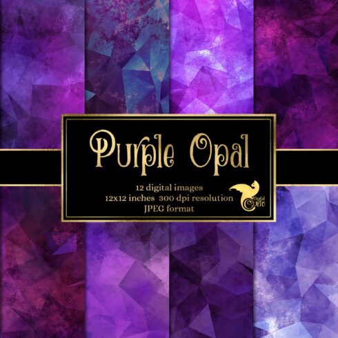 Purple Opal Textures cover image.