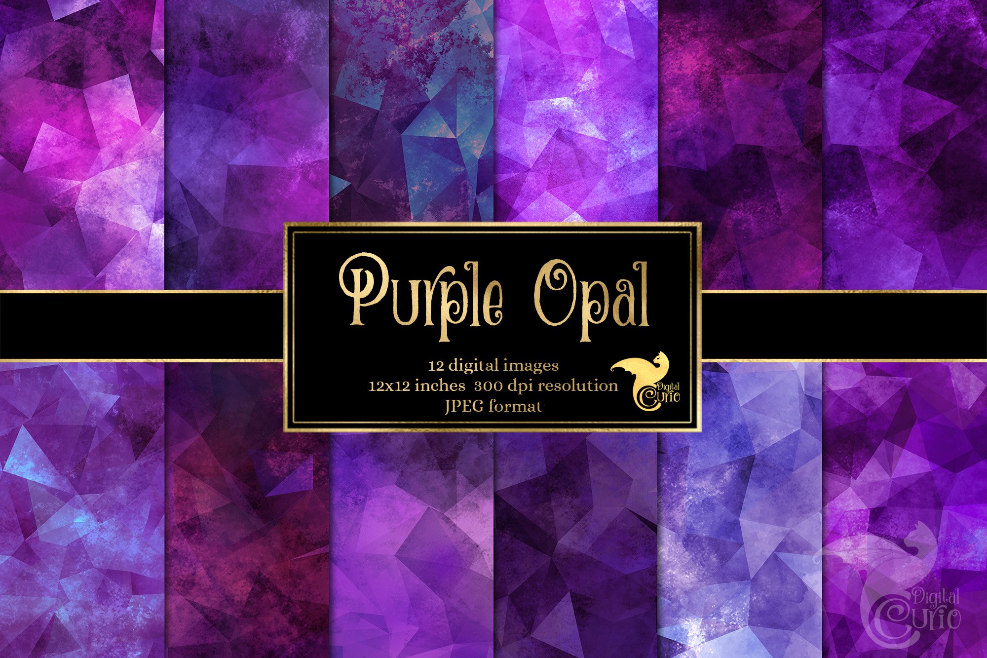 Purple Opal Textures cover image.