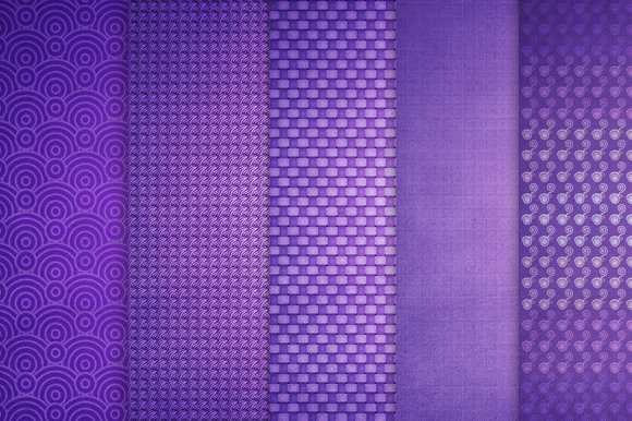 Purple print textures preview image.