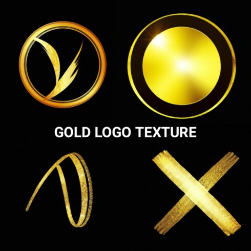 Free Gold Texture for Logo | Gold Logo Texture Bundles cover image.