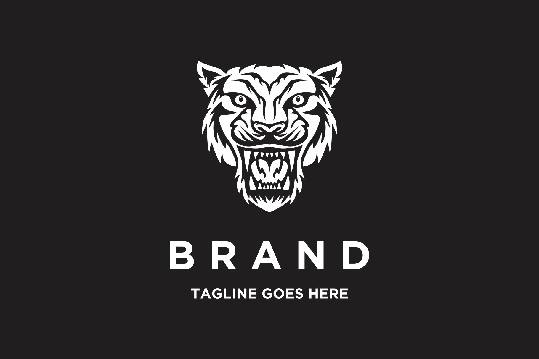 tiger head logo cover image.