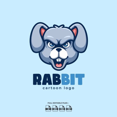 Rabbit Cartoon Logo cover image.