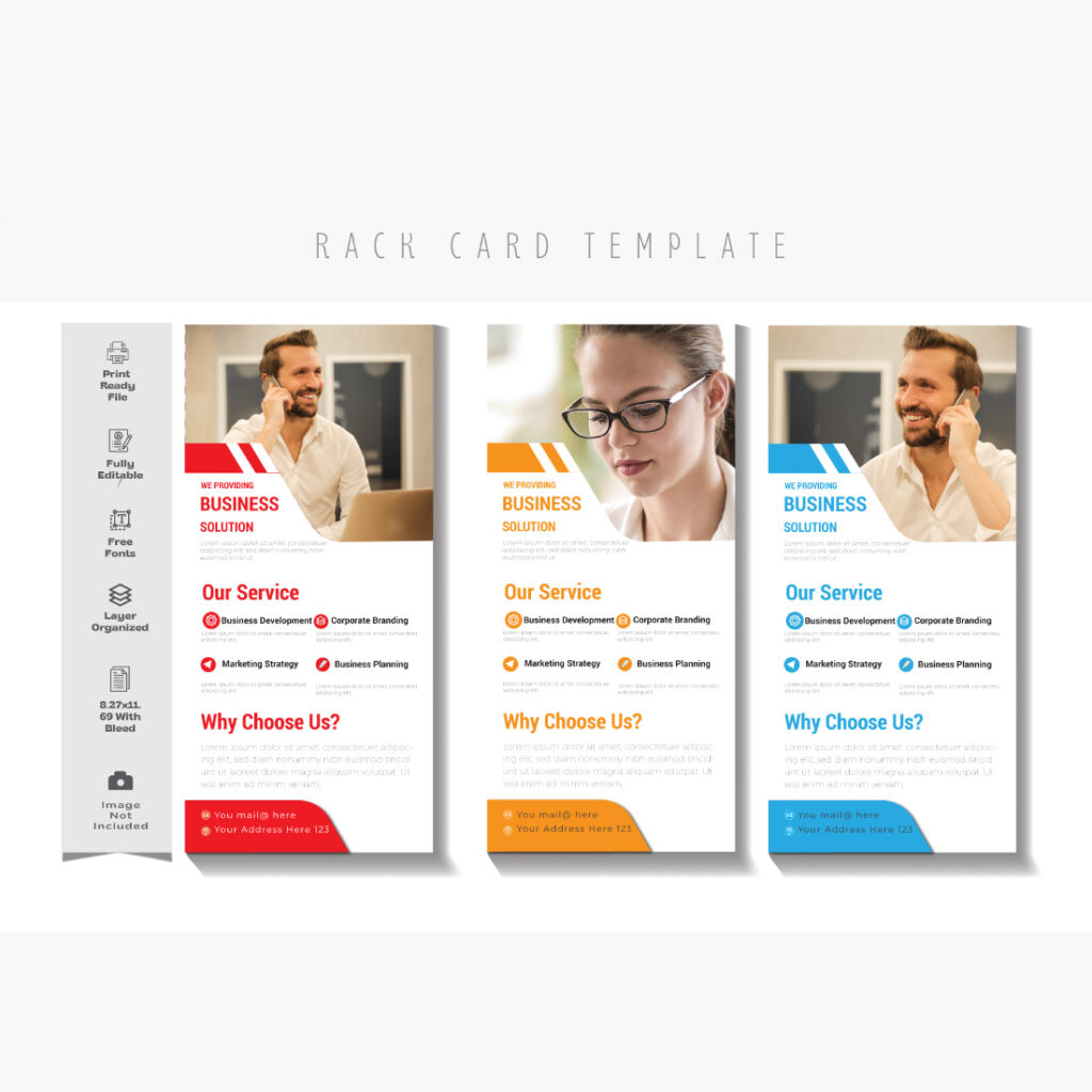 Business Rack Card Design Example 03 Rack card design dl flyer design rack card template for your ...