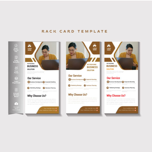 03 Rack card design dl flyer design rack card template for your business cover image.