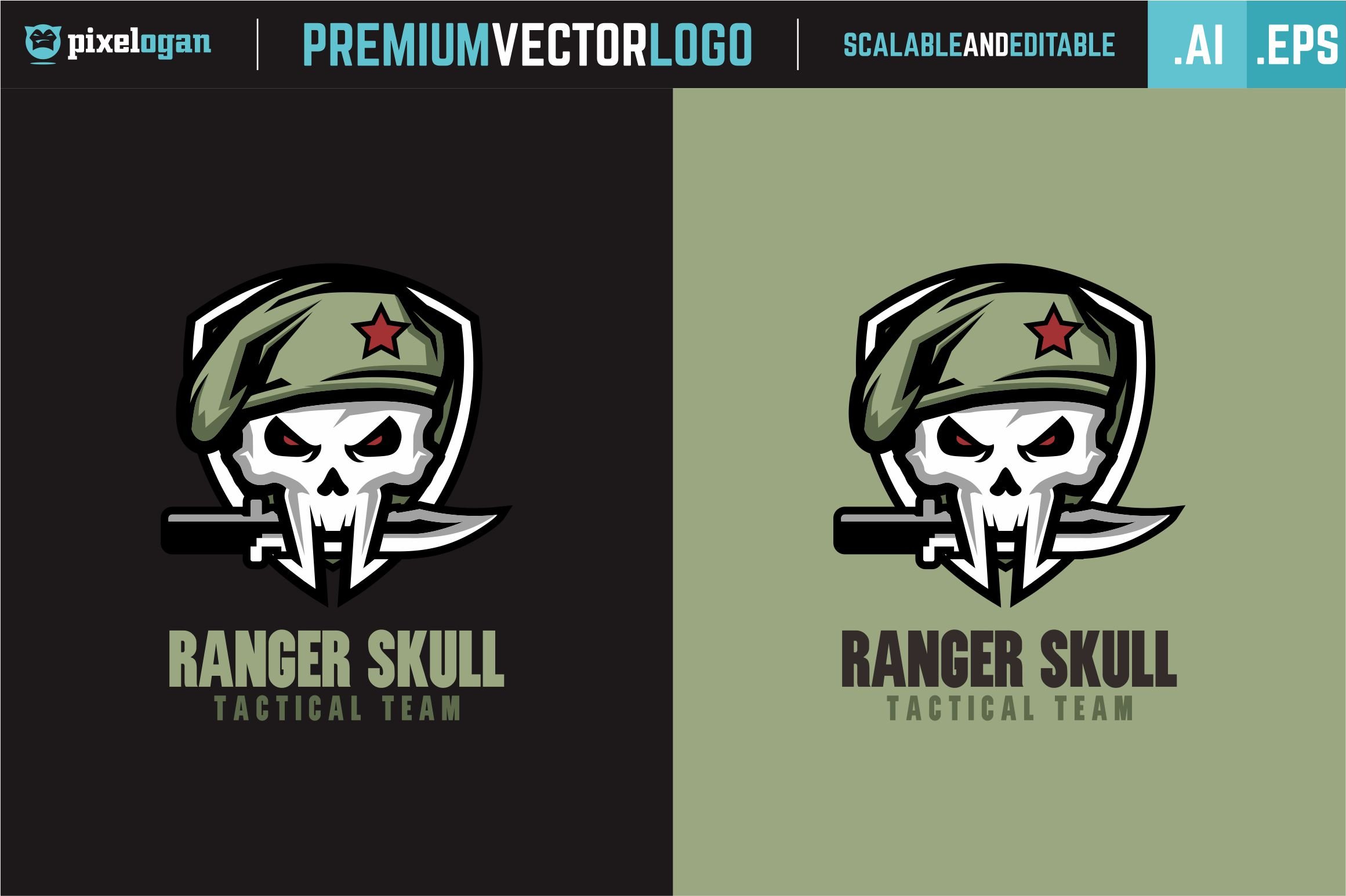 Ranger Skull Logo preview image.