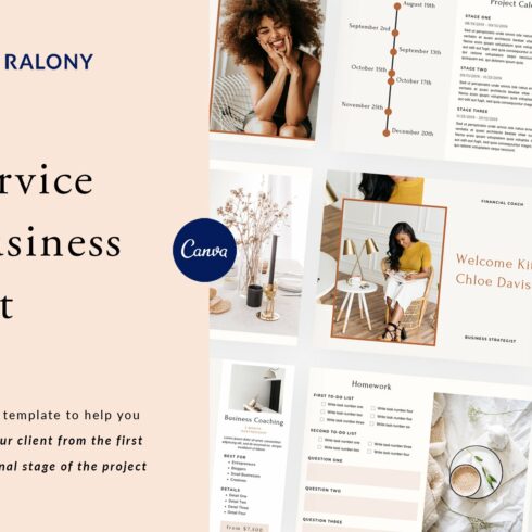 Service-Based Business Kit cover image.