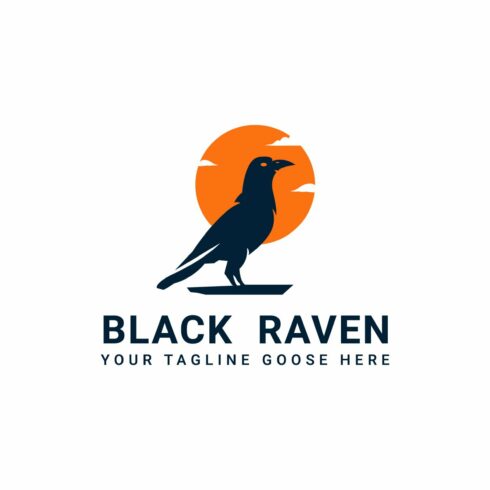Raven Logo design cover image.