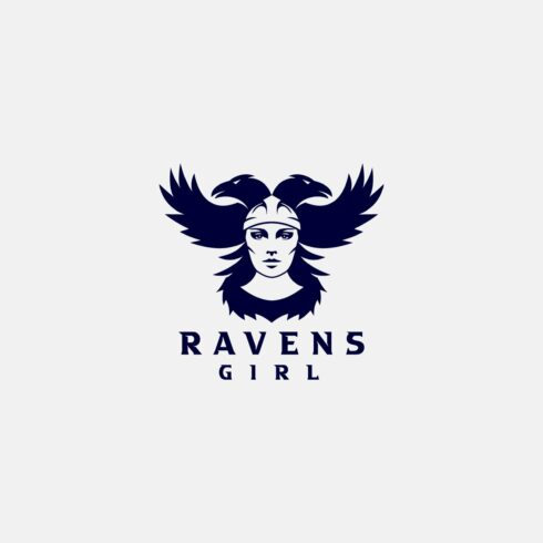 Raven Girl Logo cover image.