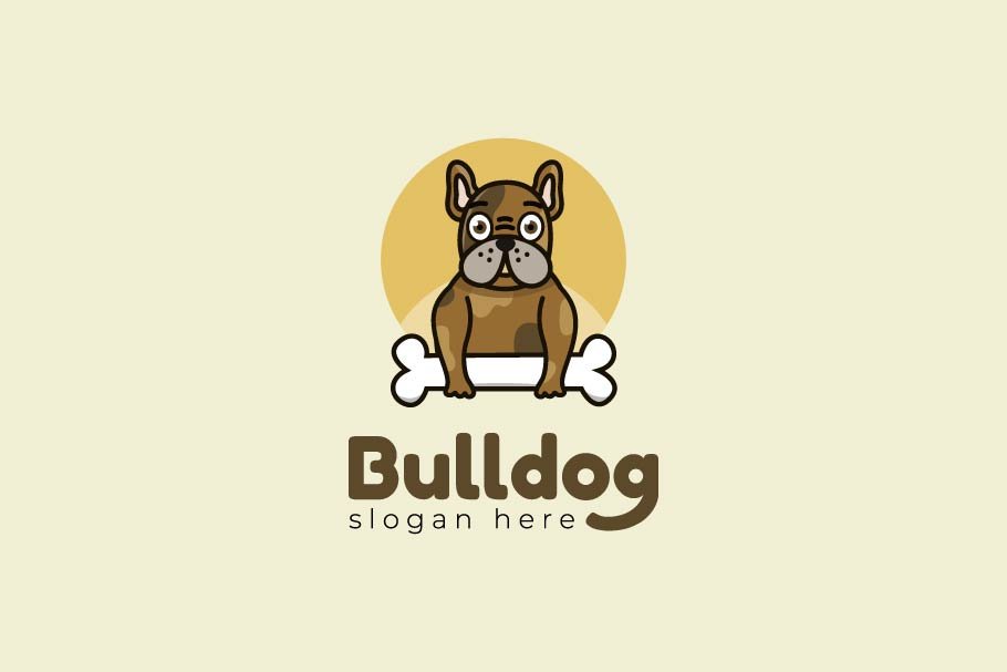 Logo with dog bulldog cover image.