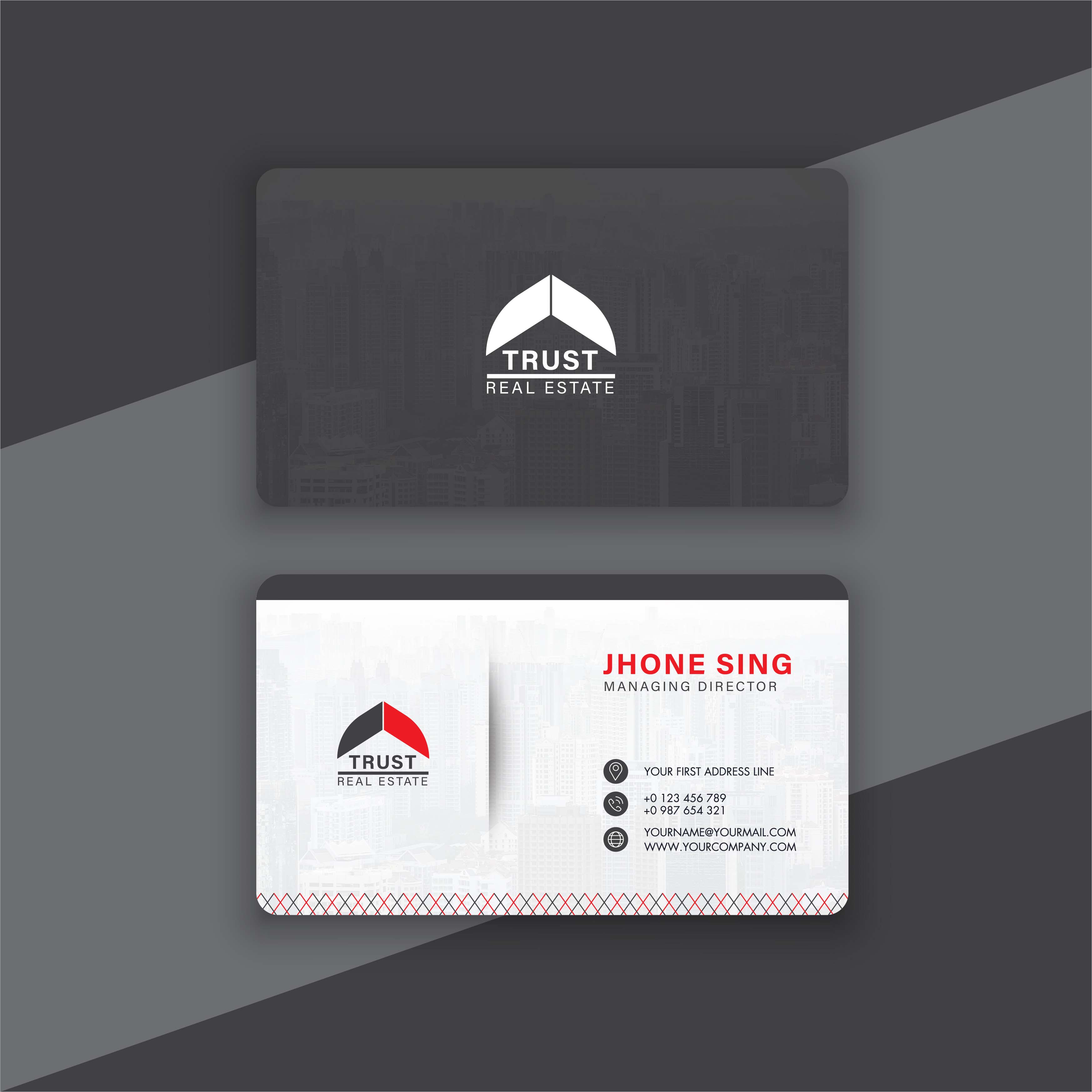 business card design - visiting card design pinterest preview image.
