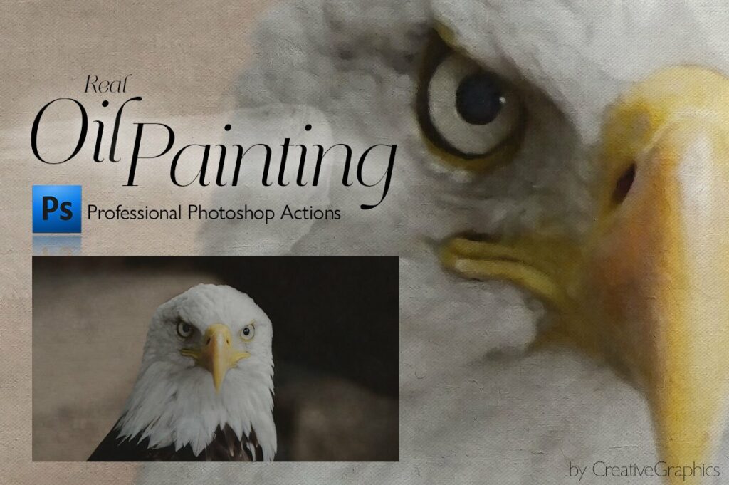 Real Oil Painting Actions MasterBundles