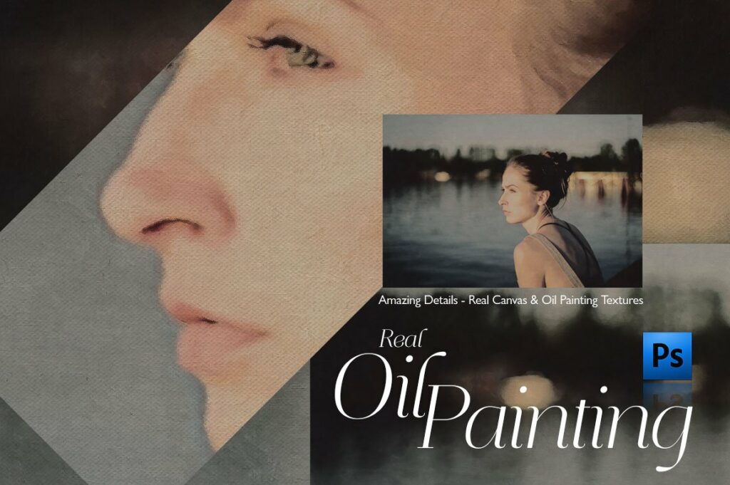 Real Oil Painting Actions MasterBundles