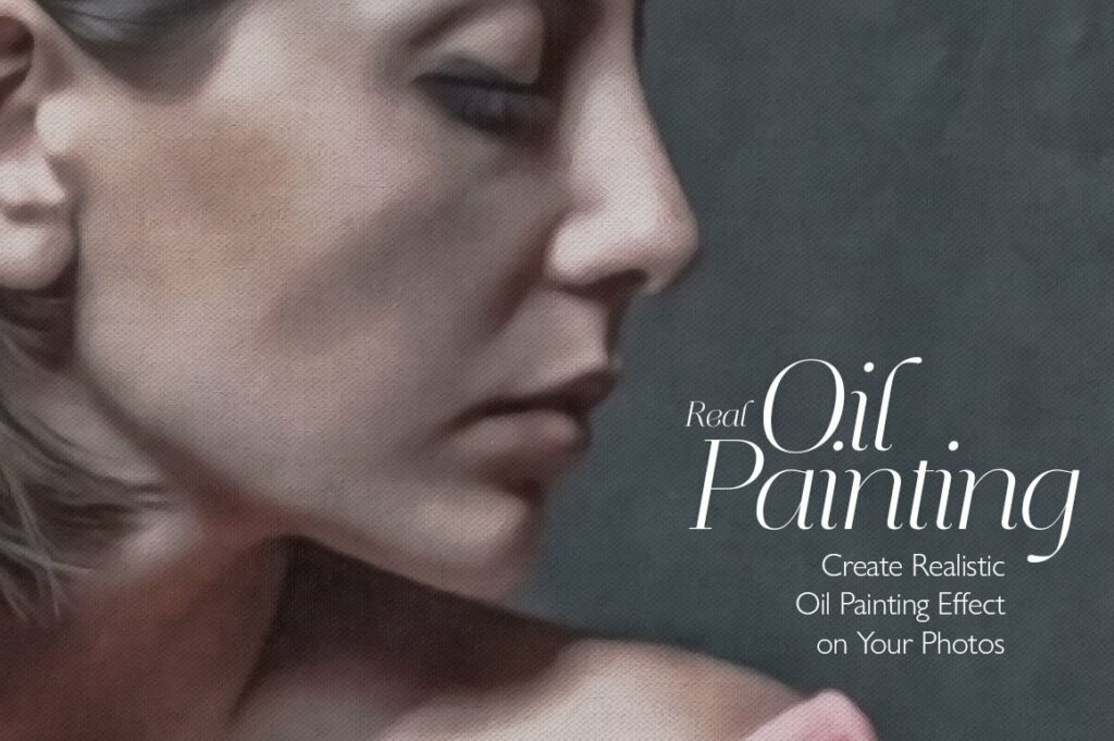 Real Oil Painting Actions MasterBundles