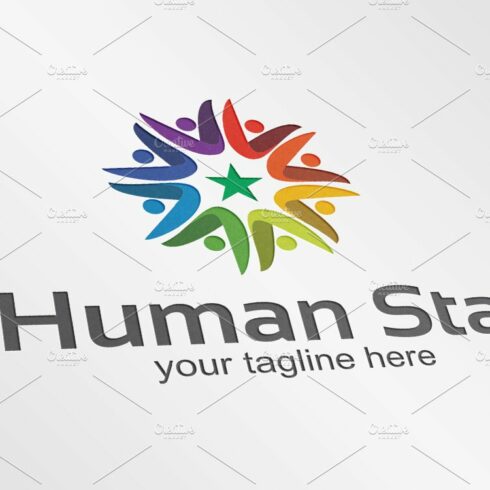 Human Star - Logo cover image.