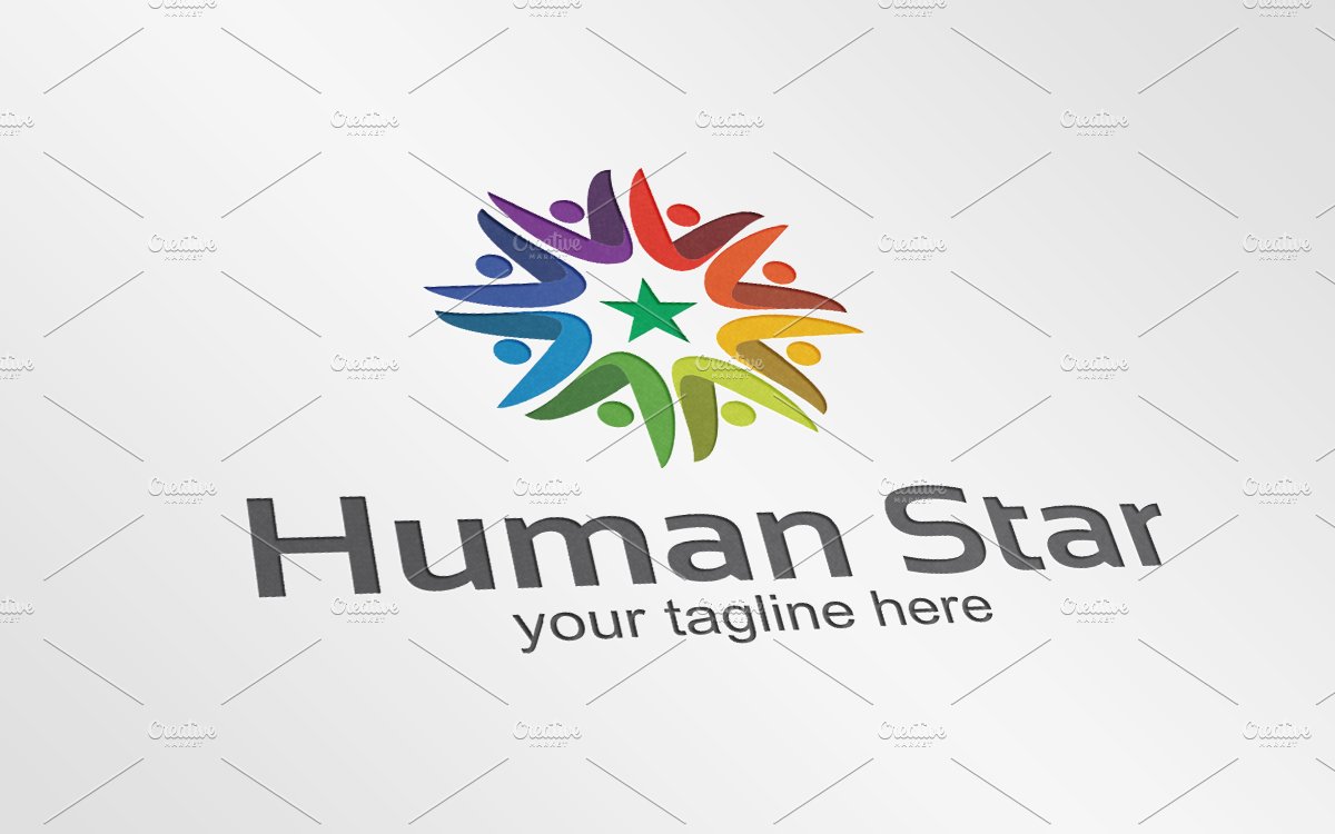 Human Star - Logo cover image.