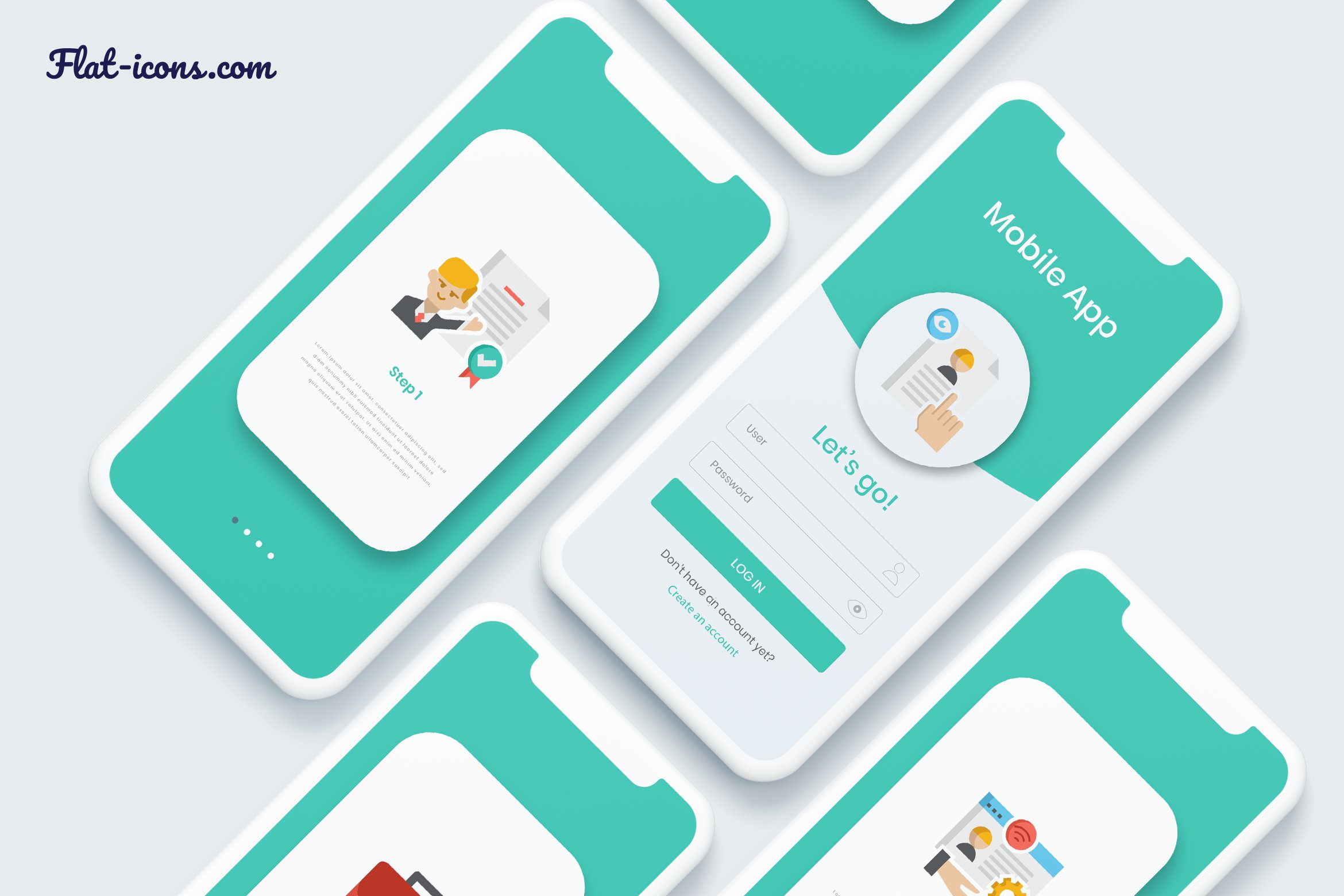 recruitment agency icons pasteline cm mockup 2 28phone29 752